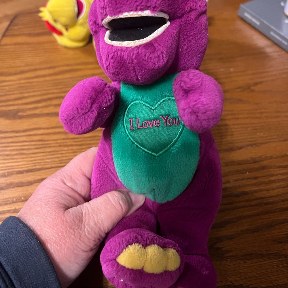 Barney, BJ and Baby Bop Plush Toy Set - Picture 4 of 10